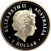 1 Dollar - Elizabeth II 4th Portrait - Elephant Seal obverse image