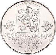 500 Korun Czech and Slovak Federation obverse image