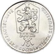 500 Korun Matica Slovenská Institute obverse image
