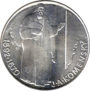 500 Korun Jan Ámos Komenský, Czechoslovakia, 1992 reverse image