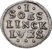 1 Søsling Lybsk - Christian IV reverse image
