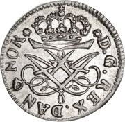2 Skilling Dansk - Frederik IV obverse image