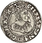 1⁄16 Reichs Thaler - Christian IV Legend type II; bust type II obverse image