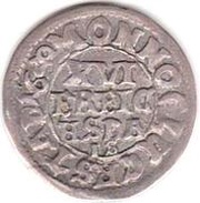1⁄16 Speciedaler - Frederick III, Denmark, 1658-1659 reverse image