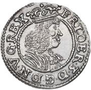 1⁄16 Thaler - Frederik III Armored bigger bust obverse image