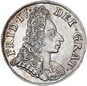 8 Skilling Dansk - Frederik IV Type I obverse image