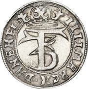 4 Mark Dansk - Frederik III Type I obverse image
