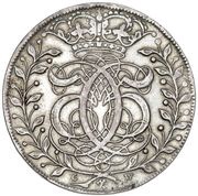 4 Mark Dansk - Christian V Type II; laurel wreath obverse image