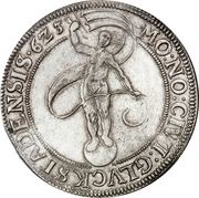 1 Speciedaler - Christian IV Standing King - Type 1a, Denmark, 1623-1625 reverse image