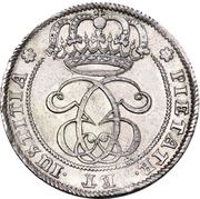 1 Speciedaler - Christian V reverse image