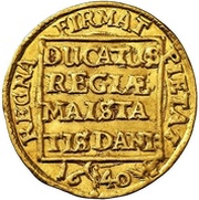 1 Ducat - Christian IV reverse image