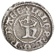 Hvid - John I Aalborg mint obverse image