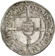 Skilling - John I Copenhagen mint obverse image
