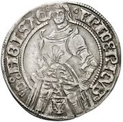 2 Schillings - Frederik I Husum mint; portrait second type obverse image