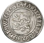 2 Schillings - Frederik I Husum mint; portrait second type reverse image