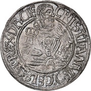4 Skilling - Christian III Roskilde mint obverse image