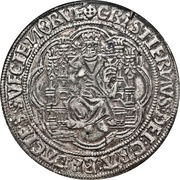 1 Sølvgylden - Christian II Malmo Mint obverse image