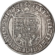 1 Sølvgylden - Christian II Malmo Mint, Denmark, 1523 reverse image