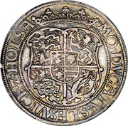1 Sølvgylden - Christian III Flensborg Mint, Denmark, 1547 reverse image