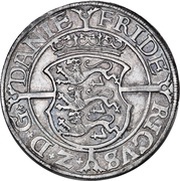 3 Mark Dansk - Frederik II Copenhagen mint obverse image