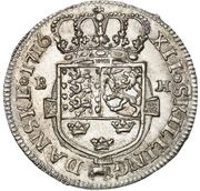 12 Skilling Dansk - Frederik IV reverse image