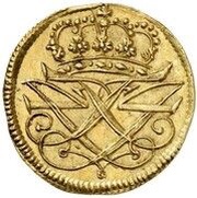 1 Skilling Dansk - Frederik IV Gold Pattern obverse image