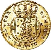 ½ Dukat - Frederik IV reverse image