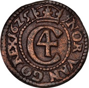 1 Hvid - Christian IV obverse image