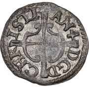 1 Hvid - Christian IV Type 2, Denmark, 1618-1620 reverse image