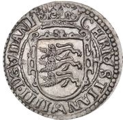 2 Skilling Dansk - Christian IV Year under value obverse image