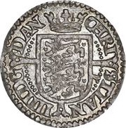 4 Skilling Dansk - Christian IV Flat topped shield obverse image
