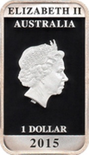 1 Dollar - Elizabeth II 4th Portrait - Posters of WW1 - Australian Red Cross obverse image