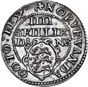 4 Skilling Dansk - Christian IV, Denmark, 1606-1608 reverse image