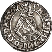 4 Skilling Dansk - Christian IV Helsingør mint obverse image