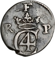 8 Skilling Dansk - Christian IV Frederiksborg mint obverse image