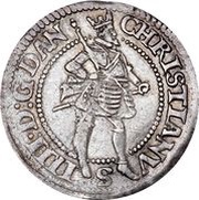¼ Krone - Christian IV obverse image