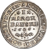 1 Mark Dansk - Christian IV reverse image