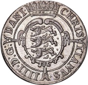 2 Mark Dansk - Christian IV obverse image