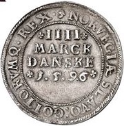 4 Mark Dansk / 1 Speciedaler - Christian IV reverse image