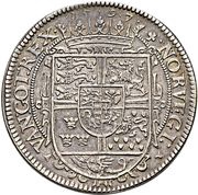1 Speciedaler - Christian IV, Denmark, 1597 reverse image
