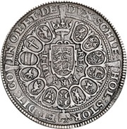 1 Speciedaler - Christian IV Copenhagen mint; rectangular danish arms reverse image