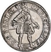 2 Krone - Christian IV without star in legend obverse image