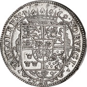 2 Speciedaler - Christian IV, Denmark, 1597-1600 reverse image