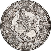 2 Speciedaler "Breddaler" - Christian IV reverse image