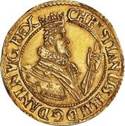 1 Rosenobel "Guldridder"- Christian IV obverse image