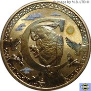 1 Dollar - Elizabeth II 4th Portrait - Alphabet Collection - Letter C reverse image