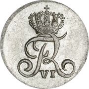 1 Skilling Dansk - Frederik VI obverse image