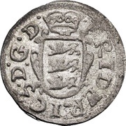 2 Skilling Dansk - Frederik III Shield type III obverse image
