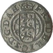 2 Skilling Dansk - Frederik III Shield type VI obverse image