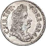2 Skilling - Christian V obverse image